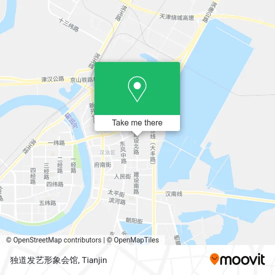 独道发艺形象会馆 map