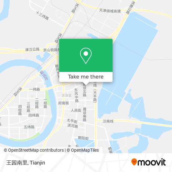 王园南里 map