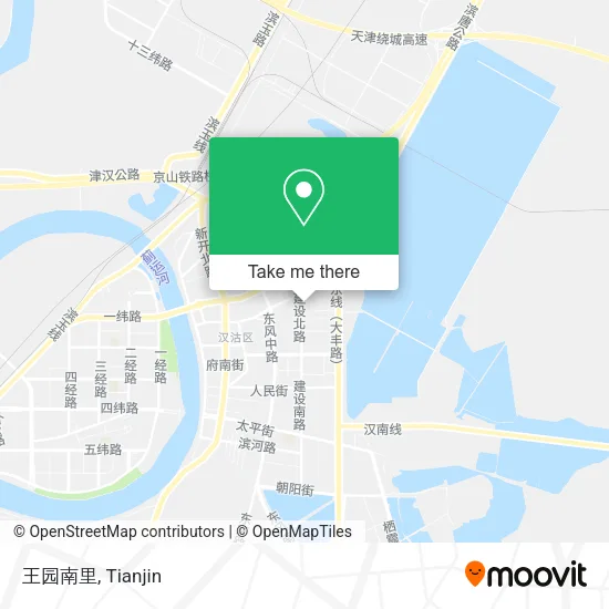 王园南里 map