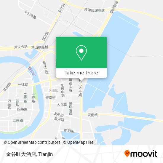 金谷旺大酒店 map