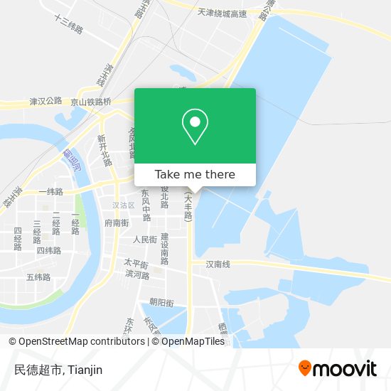 民德超市 map