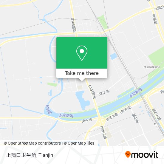 上蒲口卫生所 map