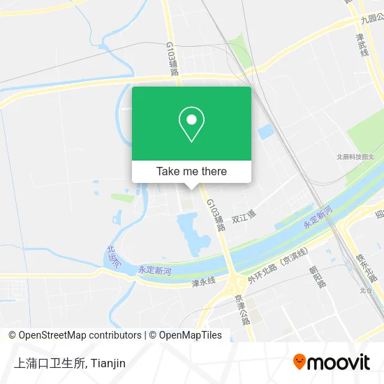 上蒲口卫生所 map