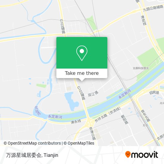 万源星城居委会 map