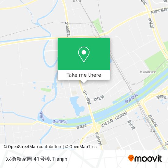 双街新家园-41号楼 map