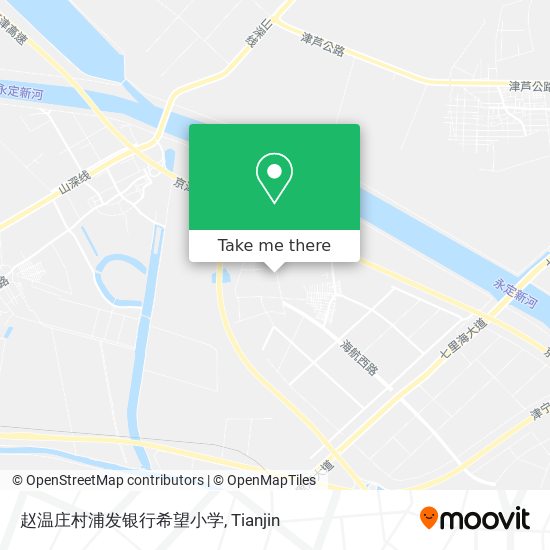 赵温庄村浦发银行希望小学 map