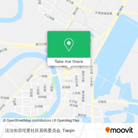 汉沽街后坨里社区居民委员会 map