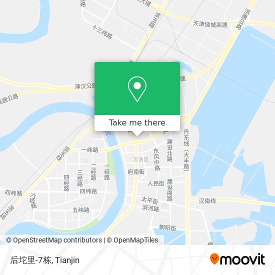 后坨里-7栋 map