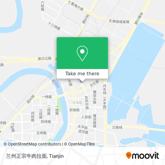 兰州正宗牛肉拉面 map