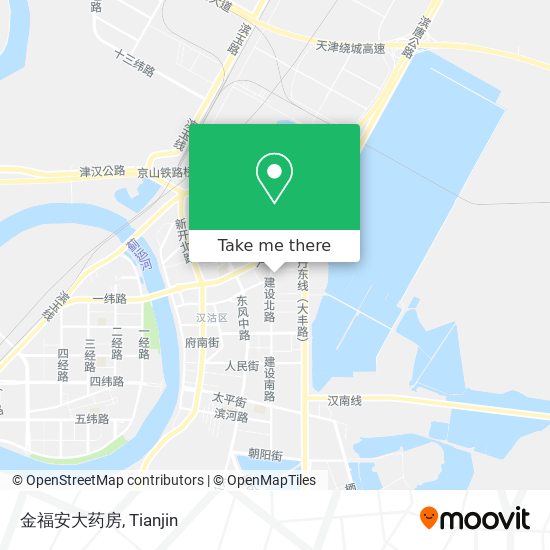 金福安大药房 map