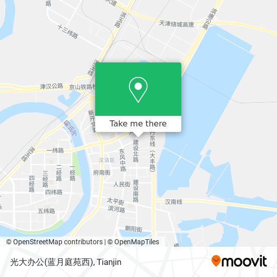 光大办公(蓝月庭苑西) map