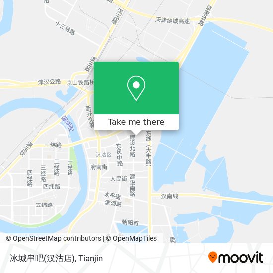 冰城串吧(汉沽店) map