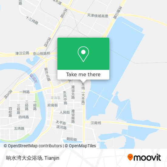 响水湾大众浴场 map