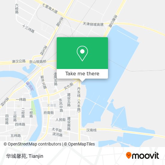 华城馨苑 map