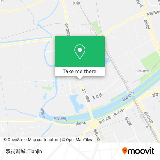 双街新城 map