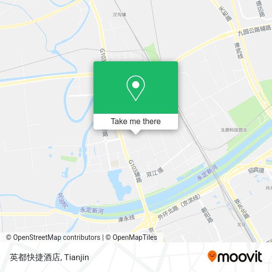 英都快捷酒店 map