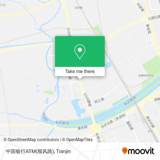 中国银行ATM(顺风路) map