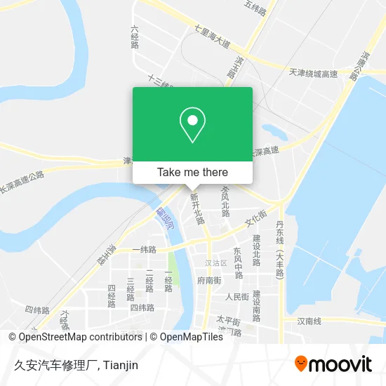 久安汽车修理厂 map