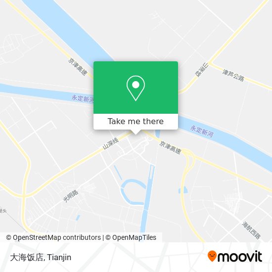 大海饭店 map