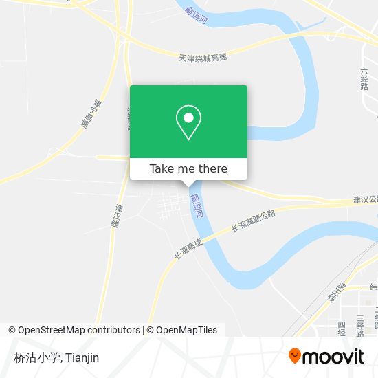 桥沽小学 map
