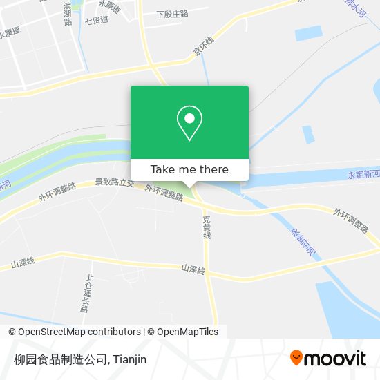 柳园食品制造公司 map