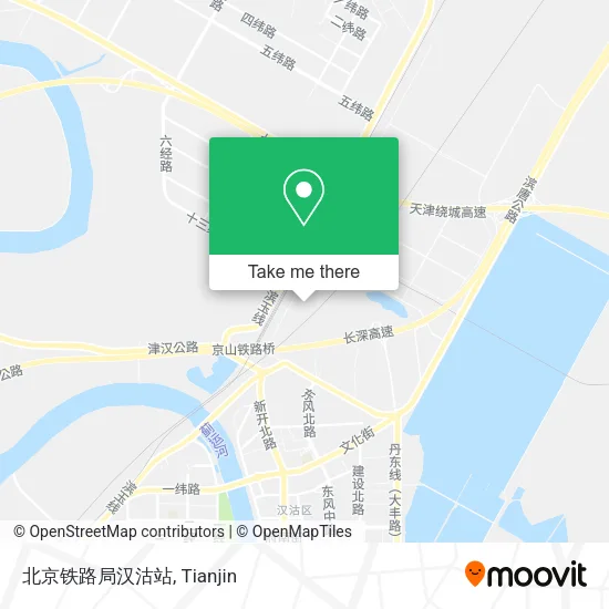 北京铁路局汉沽站 map