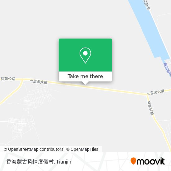 香海蒙古风情度假村 map