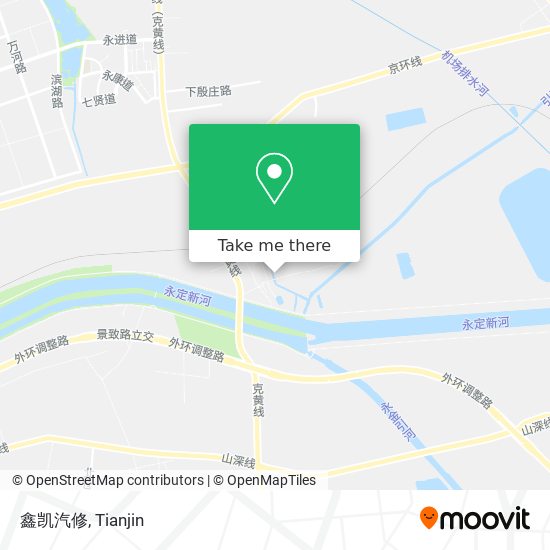鑫凯汽修 map
