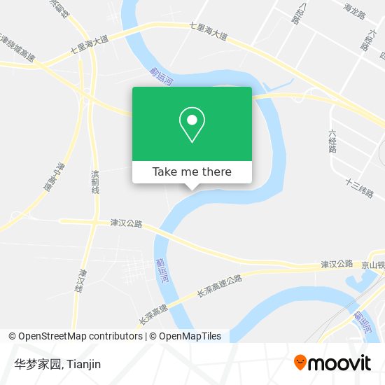 华梦家园 map
