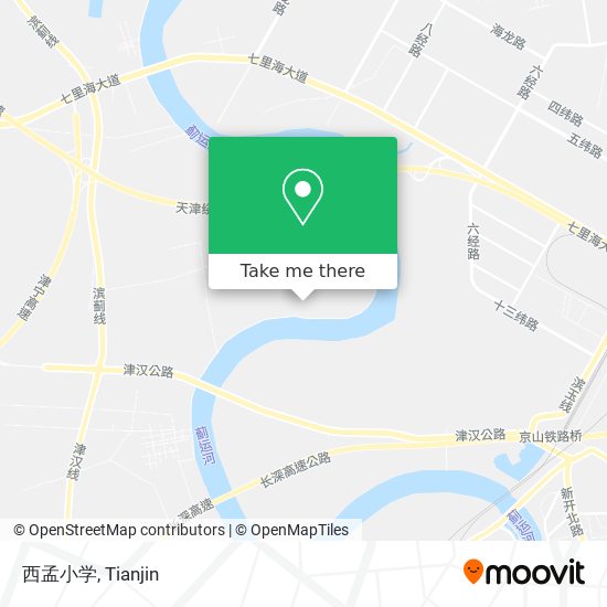 西孟小学 map
