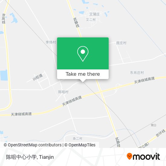 陈咀中心小学 map