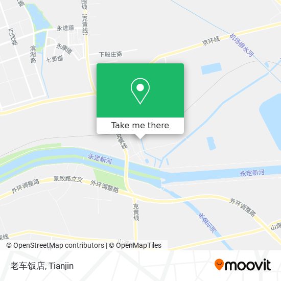 老车饭店 map