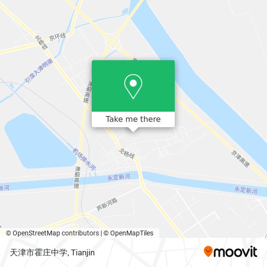 天津市霍庄中学 map