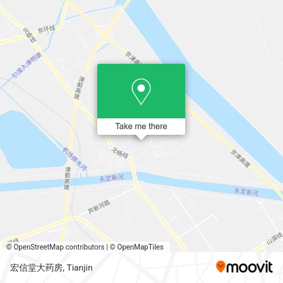 宏信堂大药房 map