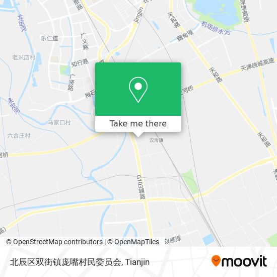 北辰区双街镇庞嘴村民委员会 map