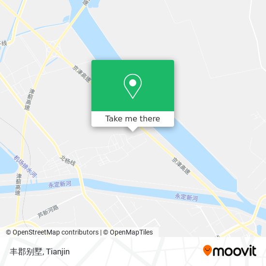 丰郡别墅 map