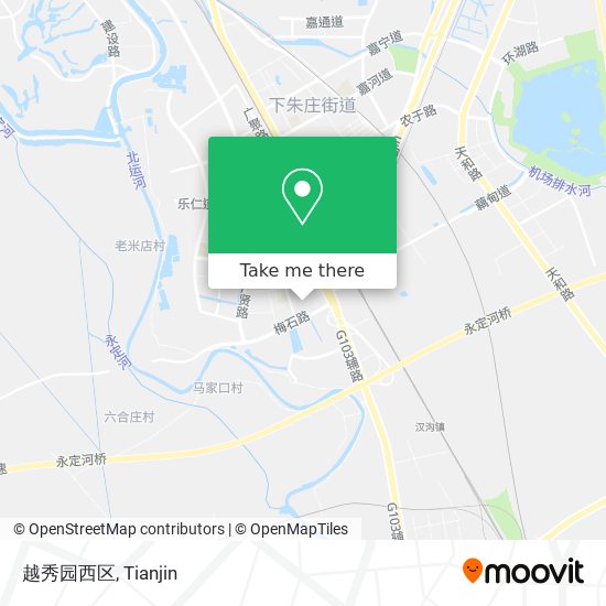 越秀园西区 map