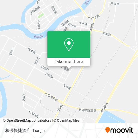 和硕快捷酒店 map
