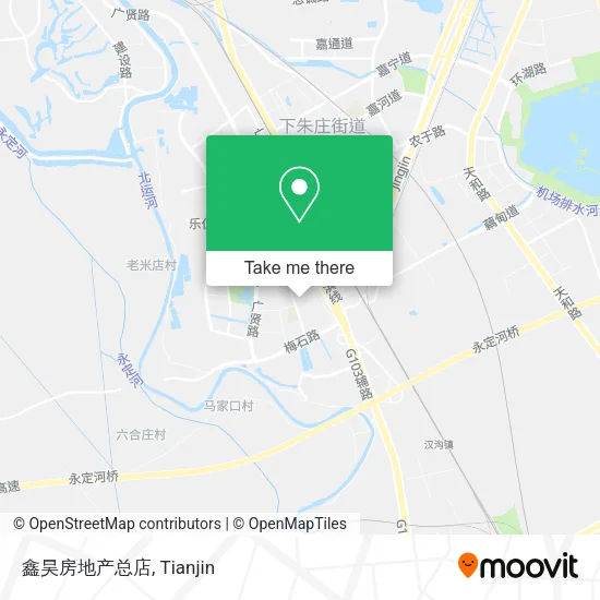 鑫昊房地产总店 map