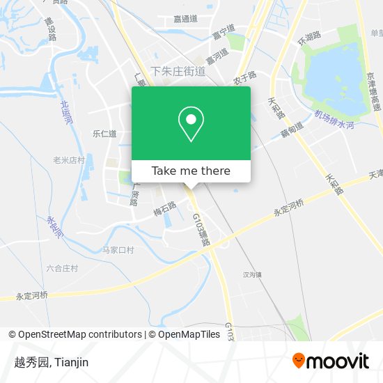 越秀园 map