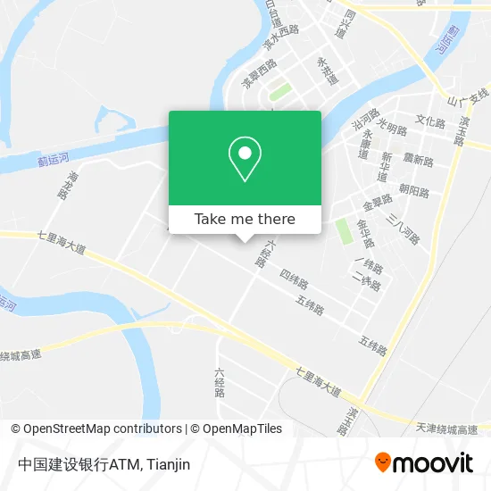 中国建设银行ATM map