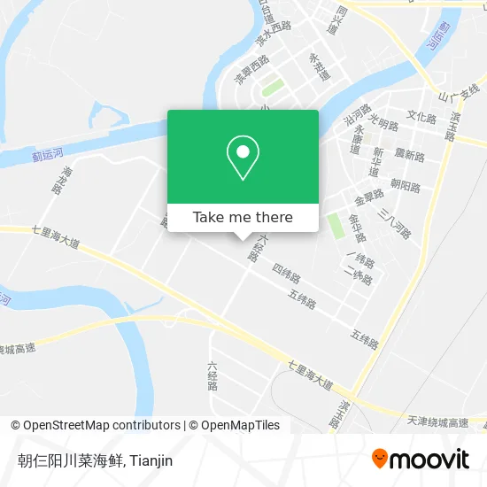 朝仨阳川菜海鲜 map