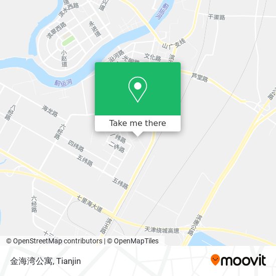 金海湾公寓 map