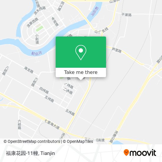 福康花园-11幢 map