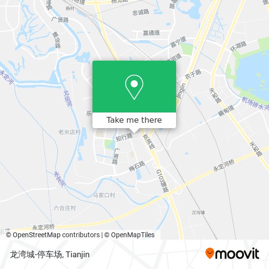龙湾城-停车场 map