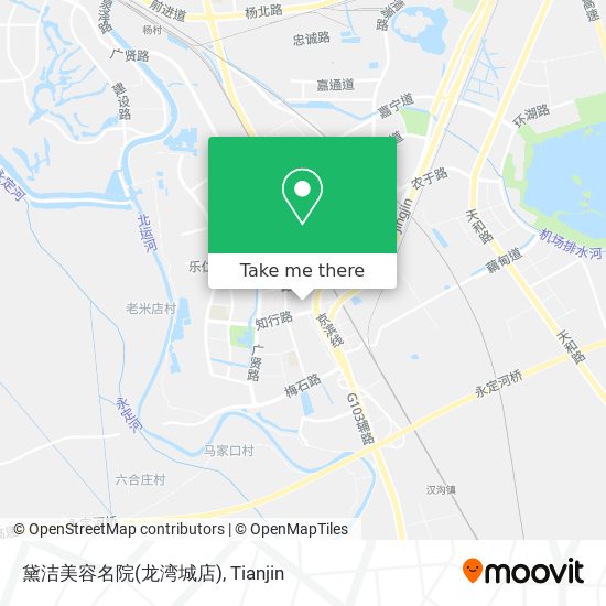 黛洁美容名院(龙湾城店) map
