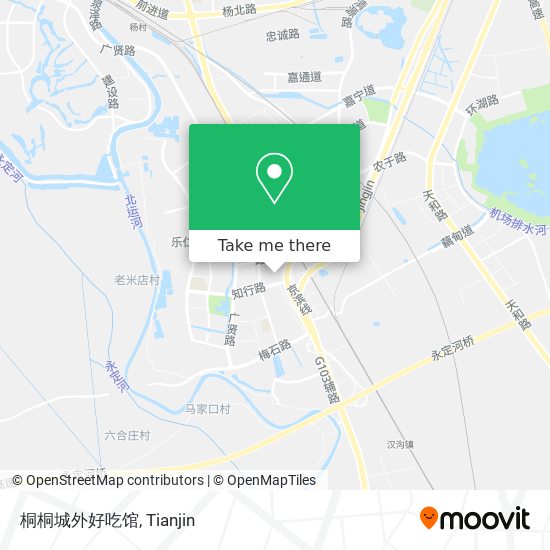 桐桐城外好吃馆 map