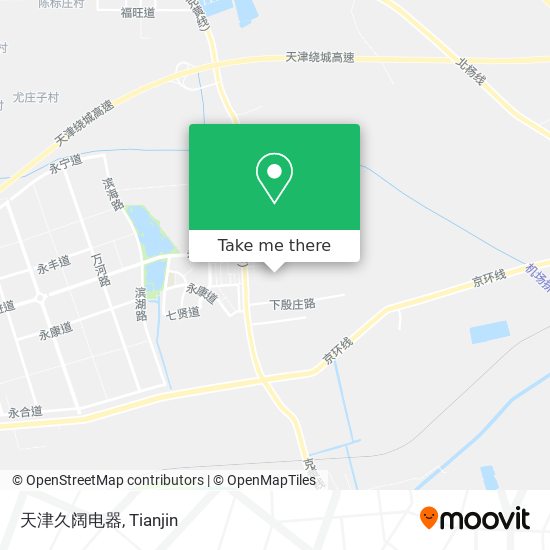 天津久阔电器 map