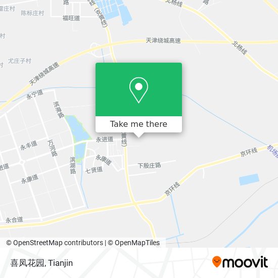 喜凤花园 map