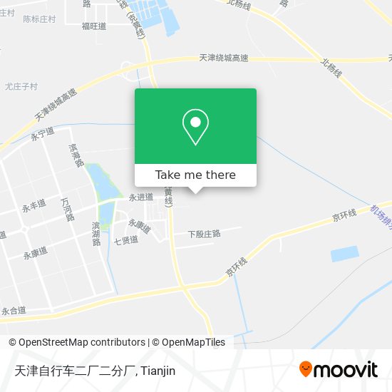 天津自行车二厂二分厂 map